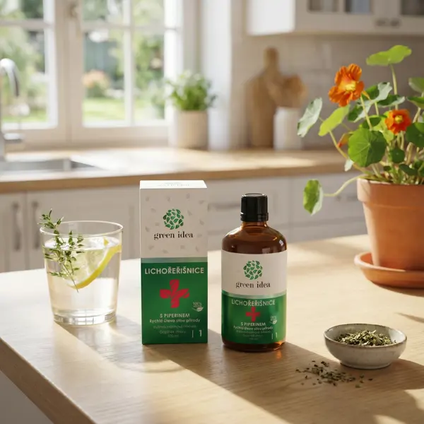 Green idea Lichořeřišnice+ s piperinem - bezlihová tinktura 100 ml