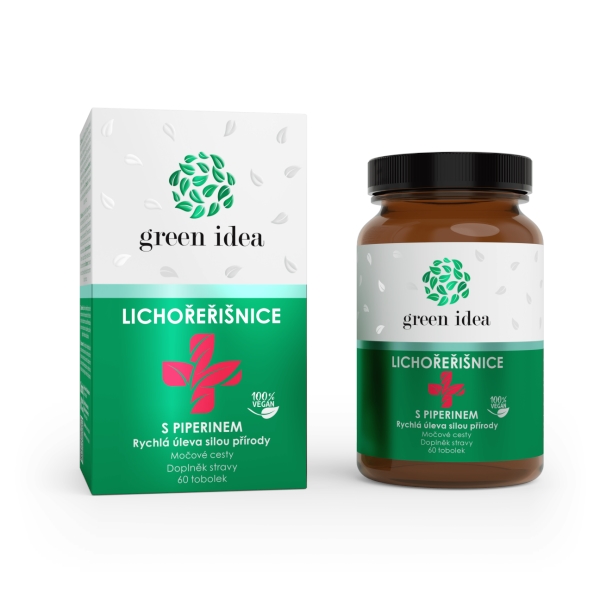 Green idea Lichořeřišnice+ s piperinem - tobolky 60 ks