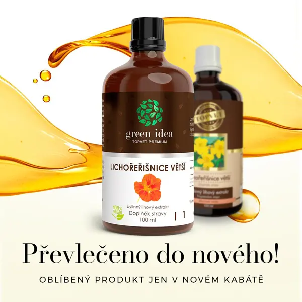 Green idea Lichořeřišnice tinktura - kapky 100 ml