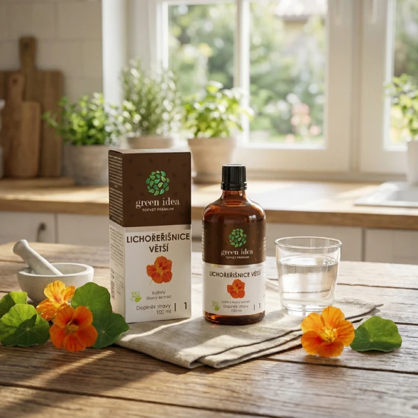 Green idea Lichořeřišnice tinktura - kapky 100 ml