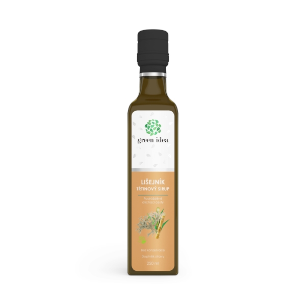 Green idea Lišejník sirup - třtinový 250 ml