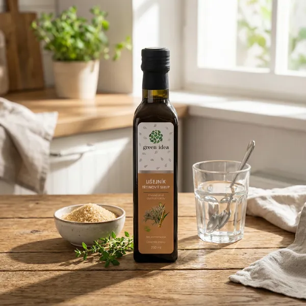 Green idea Lišejník sirup - třtinový 250 ml
