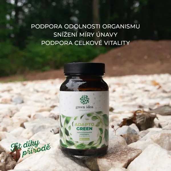 Green idea LONGEVITY DUOPACK - ADAPTO GREEN + TL GREEN tobolky 180 ks