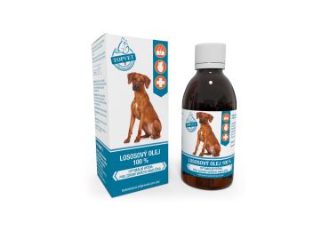 Green idea Lososový olej 100% pro psy 200 ml