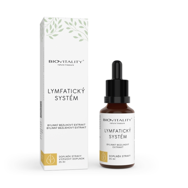 Green idea Lymfatický systém bezlihová tinktura - kapky 25 ml