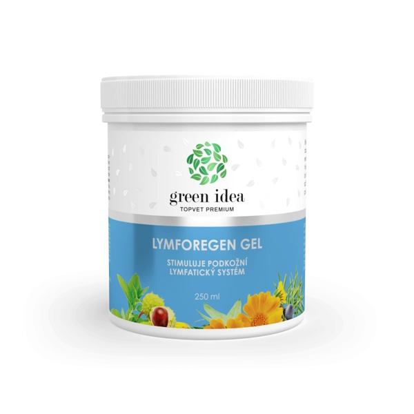 Green idea Lymforegen masážní gel 250 ml