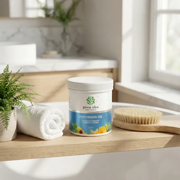 Green idea Lymforegen masážní gel 250 ml