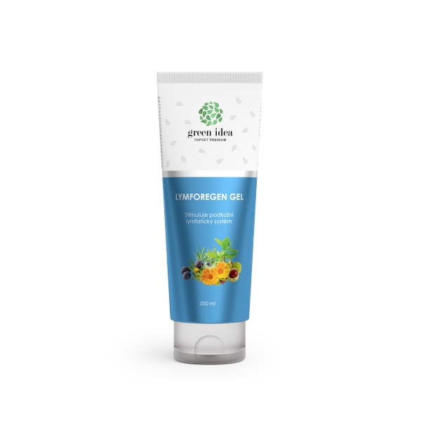 Green idea Lymforegen masážní gel v tubě 200 ml