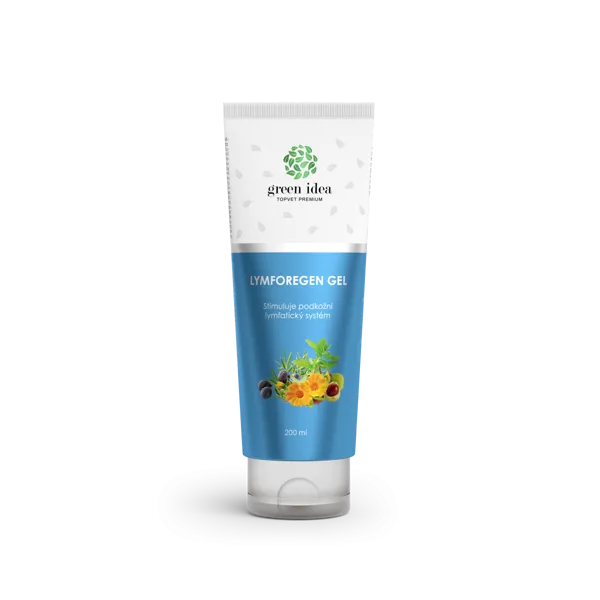 Green idea Lymforegen masážní gel v tubě 200 ml