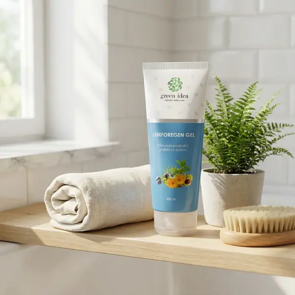 Green idea Lymforegen masážní gel v tubě 200 ml