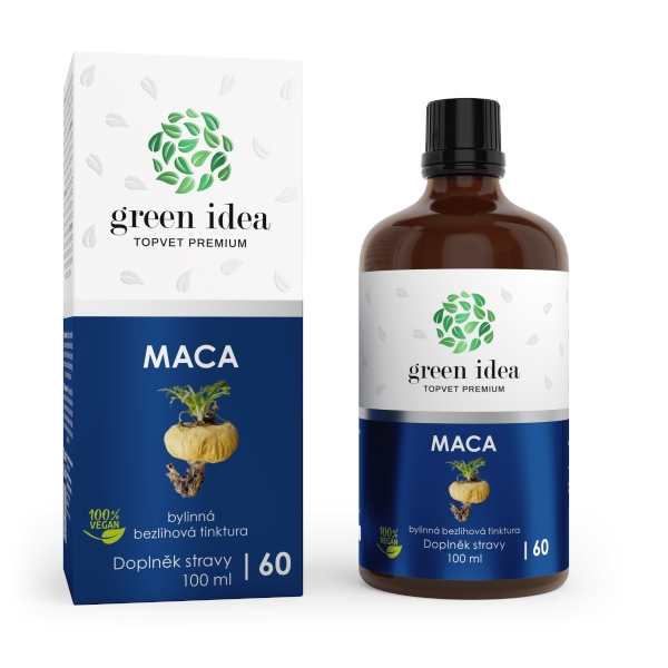 Green idea Maca - bezlihová tinktura 100 ml