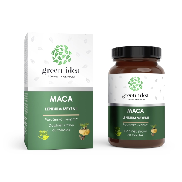 Green idea Maca - tobolky 60 ks