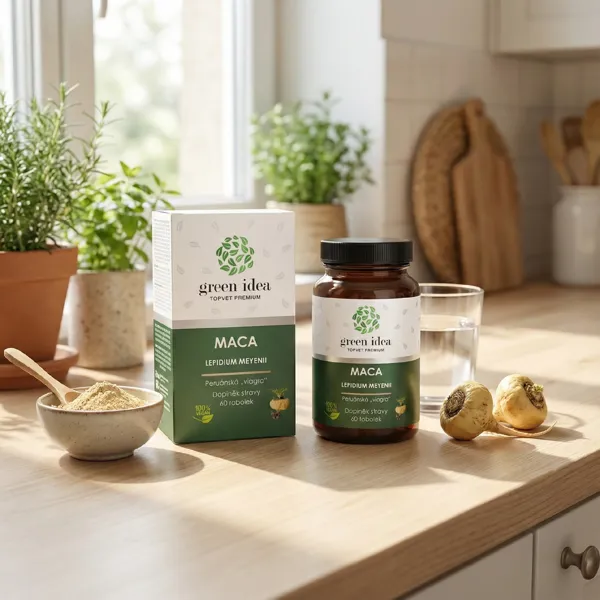 Green idea Maca - tobolky 60 ks