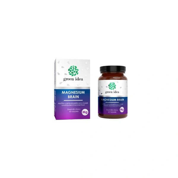 Green idea Magnesium Brain - tobolky 60 ks