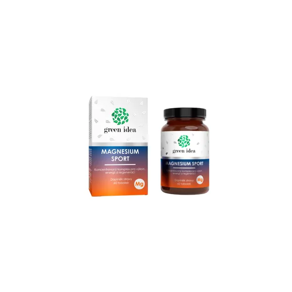 Green idea Magnesium Sport - tobolky 60 ks