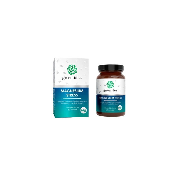 Green idea Magnesium Stress - tobolky 60 ks