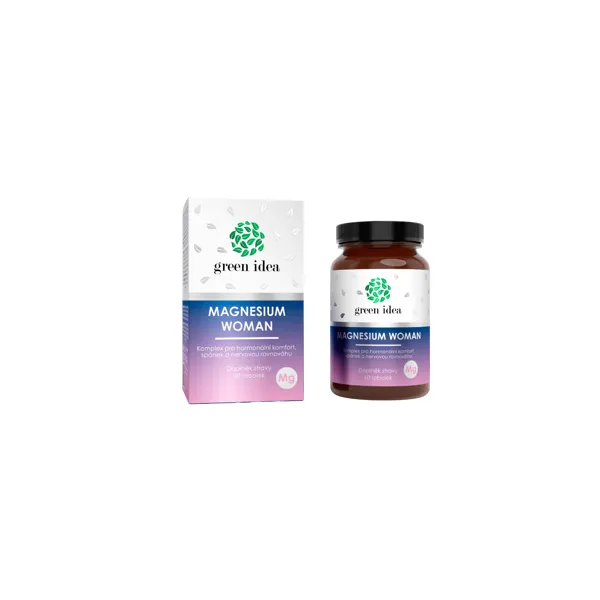 Green idea Magnesium Woman - tobolky 60 ks