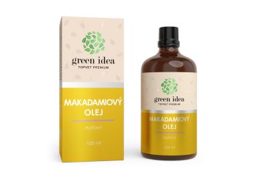 Green idea Makadamiový pleťový olej 100 ml