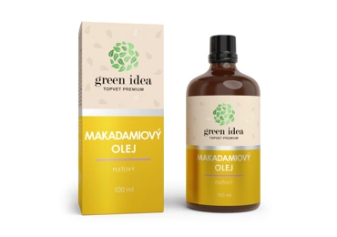 Green idea Makadamiový pleťový olej 100 ml