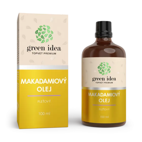 Green idea Makadamiový pleťový olej 100 ml