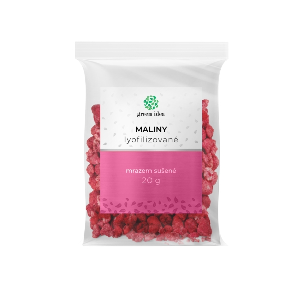 Green idea Maliny lyofilizované 20 g