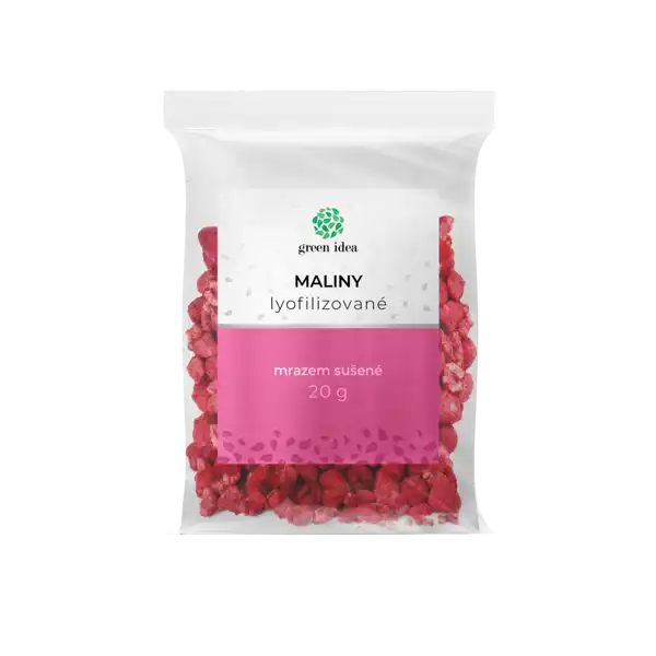 Green idea Maliny lyofilizované 20 g