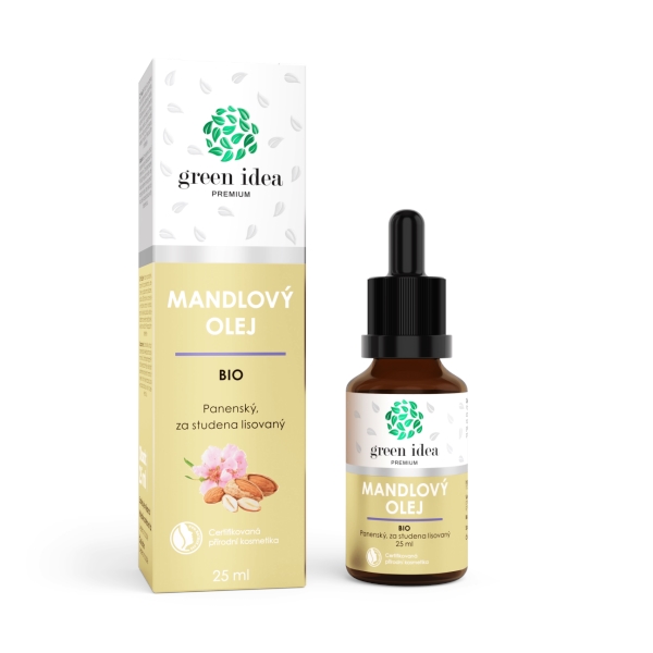 Green idea Mandlový olej BIO 25 ml