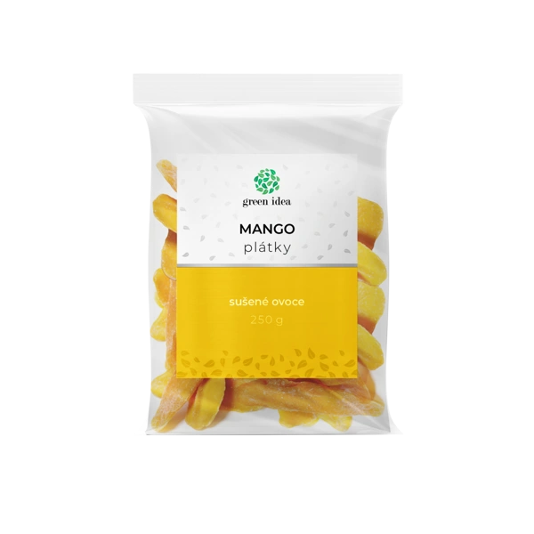 Green idea Mango plátky - sušené 250 g