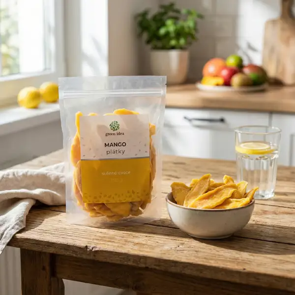 Green idea Mango plátky - sušené 250 g