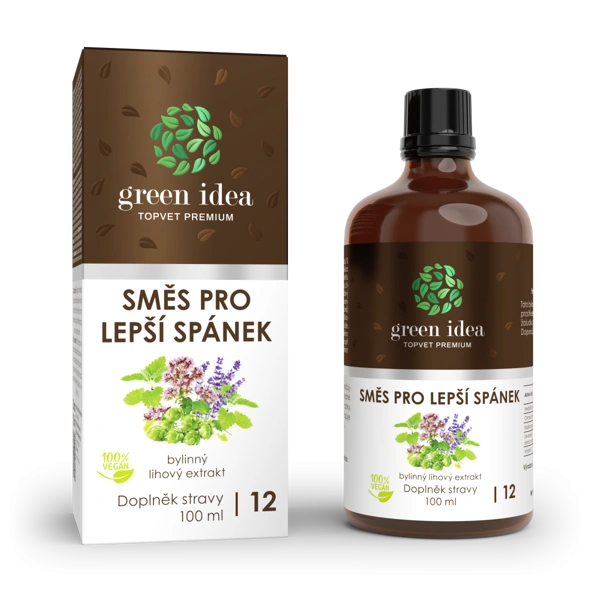 Green idea Medea - Směs pro lepší spánek - kapky 100 ml