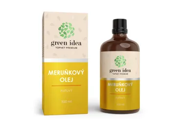Green idea Meruňkový pleťový olej 100 ml