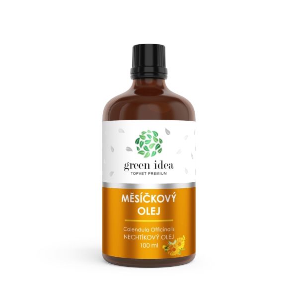 Green idea Měsíčkový bylinný olej 100 ml