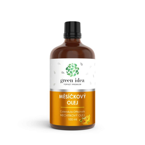 Green idea Měsíčkový bylinný olej 100 ml
