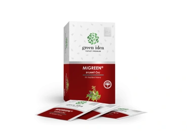 Green idea Migreen - bylinný čaj 20 ks