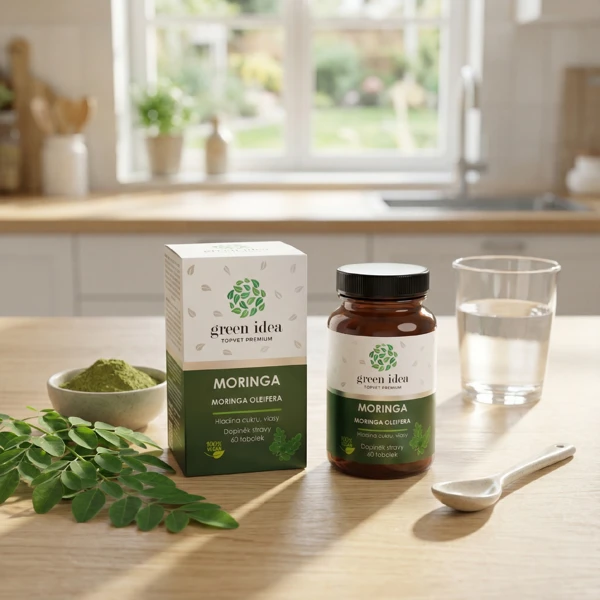 Green idea Moringa - tobolky 60 ks