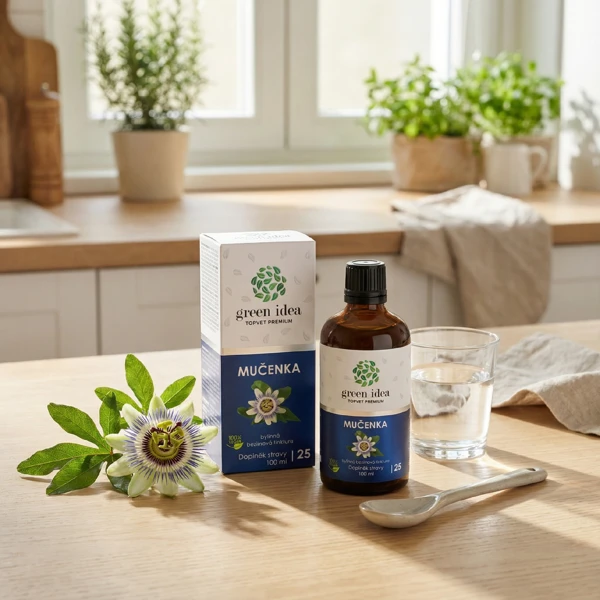 Green idea Mučenka - bezlihová tinktura 100 ml