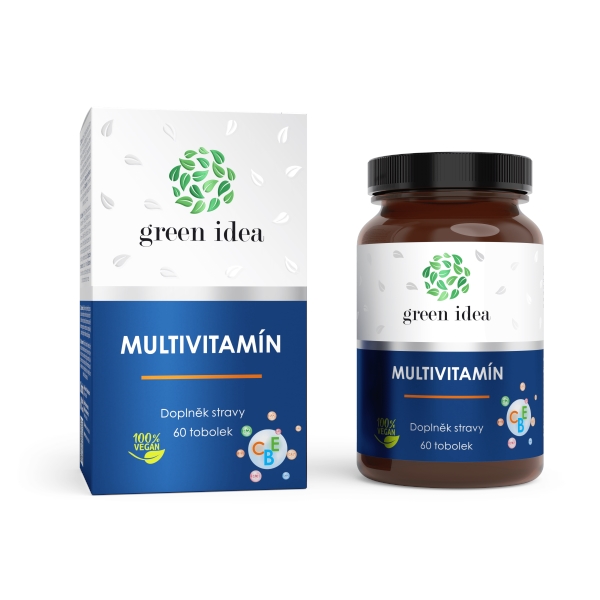 Green idea Multivitamín - tobolky 60 ks