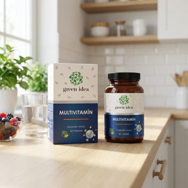 Green idea Multivitamín - tobolky 60 ks