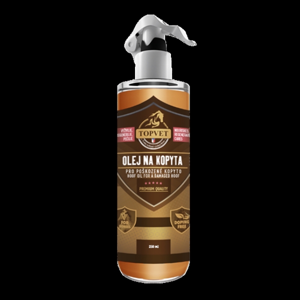 Green idea Olej na kopyta - pro poškozené kopyto 250 ml