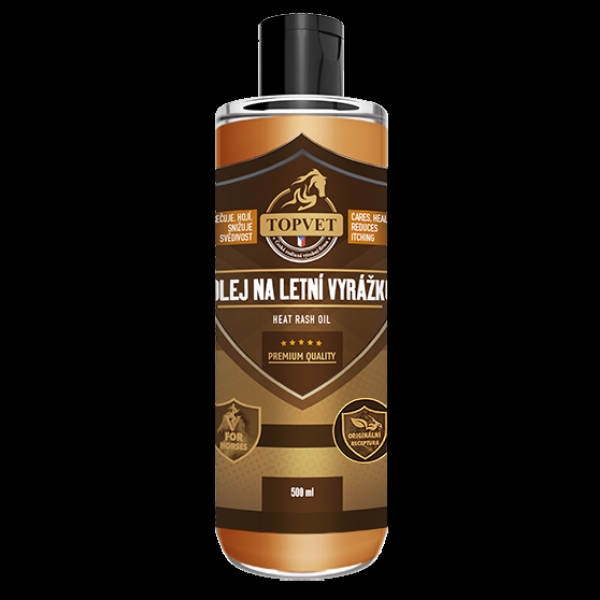 Green idea Olej na letní vyrážku 500 ml