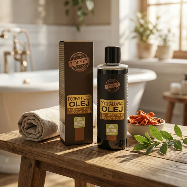 Green idea Olej po opalování s astax. a mrkvovým olejem 100 ml