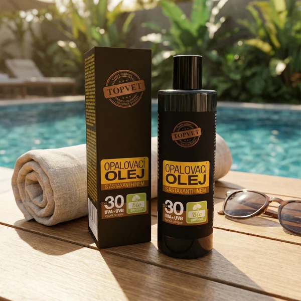 Green idea Opalovací olej s astaxanthinem SPF 30 100 ml