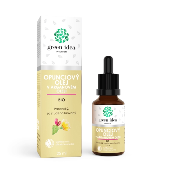 Green idea Opunciový olej v arganovém oleji BIO 25 ml