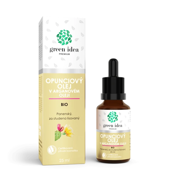 Green idea Opunciový olej v arganovém oleji BIO 25 ml