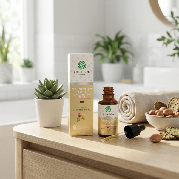 Green idea Opunciový olej v arganovém oleji BIO 25 ml