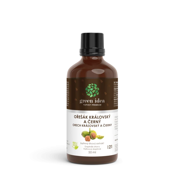 Green idea Ořešák královský tinktura - kapky 50 ml