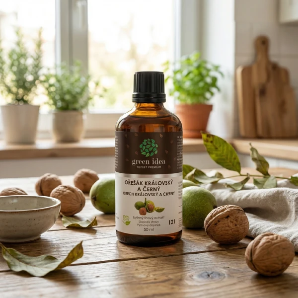 Green idea Ořešák královský tinktura - kapky 50 ml