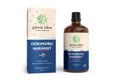 Green idea Ostropestřec - bezlihová tinktura 100 ml
