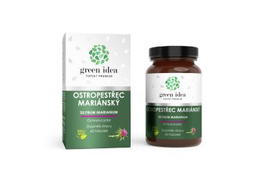 Green idea Ostropestřec bylinný extrakt - tobolky 60 ks