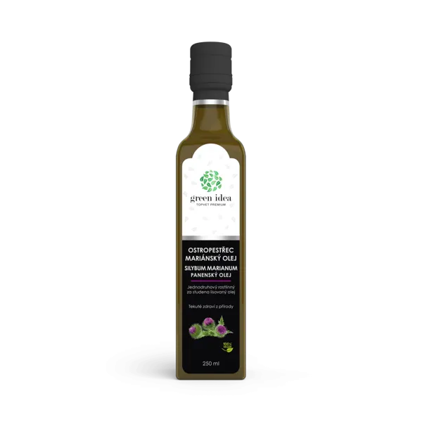 Green idea Ostropestřec mariánský olej 250 ml